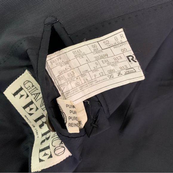 Vintage Gianfranco Ferre Navy Blazer - Picture 6 of 11
